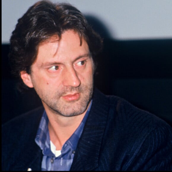 Archives- Daniel Auteuil et Emmanuelle Béart lors de la soirée des nominations aux César, en 1988. 