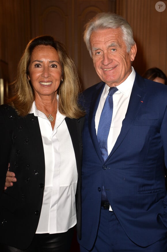 Gilbert Coullier et sa femme Nicole Coullier - Gala de l'association "Vaincre le cancer" au Cercle de l'Union Interalliée à Paris le 20 novembre 2019. © Veeren/Bestimage
