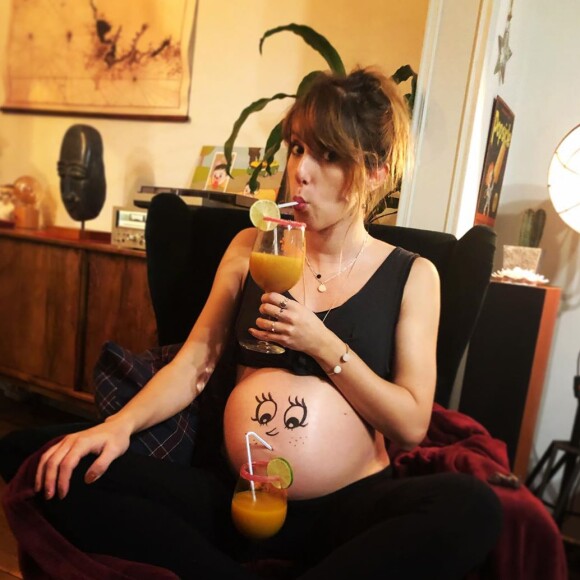 Léa François dévoilé le sexe de son bébé sur Instagram, le 20 novembre 2019