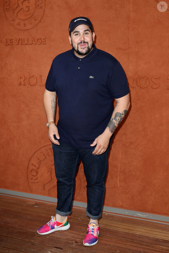 Artus au village des Internationaux de France de Tennis de Roland Garros à Paris le 3 juin 2018. © Dominique Jacovides-Cyril Moreau / Bestimage