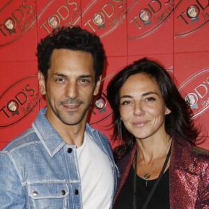 Tomer Sisley, Sandra Sisley au photocall de la soirée Tod's x Alber Elbaz "Happy Moment" au Palais de Tokyo à Paris, France, le 2 juillet 2019. © Marc Ausset-Lacroix/Bestimage