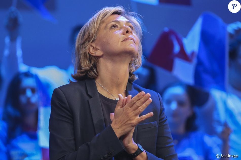 Valerie Pecresse Grand Meeting De Campagne De L Union De La Droite Et Du Centre Au Palais Des Congres A Paris Le 15 Mai 2019 Purepeople