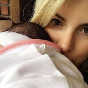 Emilie Fiorelli et sa fille Louna - Instagram, 1er mai 2018