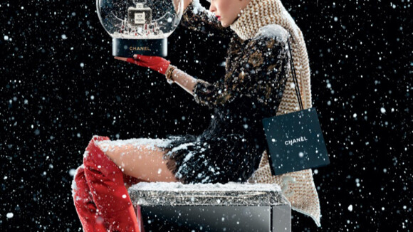 Lily-Rose Depp : Beauté sous la neige pour Chanel
