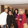 Exclusif - Valentin Néraudeau, Rachida Dati , Yamina Benguigui et Amanda Lear - Master Class du chef Valentin Néraudeau à l'occasion de la sortie de son livre "Desserts Addict" à la boutique Christofle de la rue Saint-Honoré à Paris le 21 novembre 2019. © Jack Tribeca/Bestimage