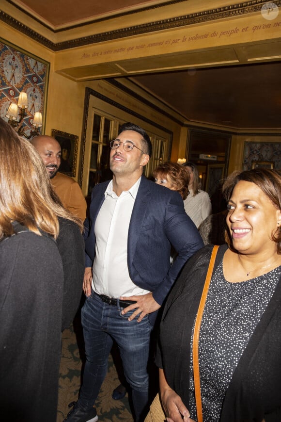 Exclusif - Valentin Neraudeau ( Prix Procope de la Cuisine bourgeoise 2019 à V. Néraudeau pour son livre "Desserts Addict" ) - Remise du Prix "Le Procope" au café-restaurant Le Procope à Paris le 19 novembre 2019. ©Jack Tribeca/Bestimage