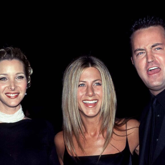 David Schwimmer, Lisa Kudrow, Jennifer Aniston et Matthew Perry - 26e People's Choice Awards. Los Angeles. 10 janvier 2000.
