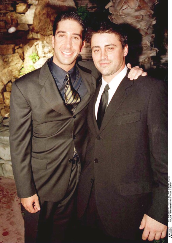 Photo David Schwimmer Et Matt Leblanc Friends Helping Friends Awards Beverly Hills Le 26