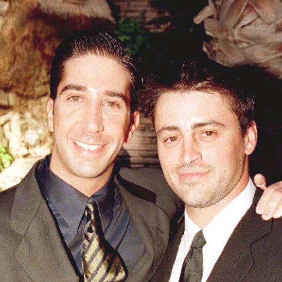 David Schwimmer et Matt LeBlanc - Friends helping friends awards. Beverly Hills. Le 26 septembre 1997.