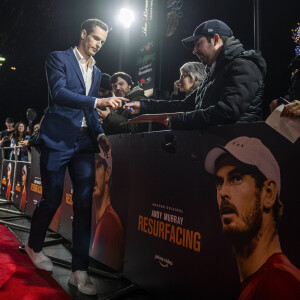 Andy Murray à la projection de son documentaire d'Amazon Prime Vidéo "Andy Murray Resurfacing" à Londres, le 25 novembre 2019.