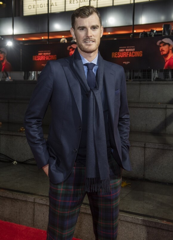 Jamie Murray à la projection du documentaire d'Amazon Prime Vidéo "Andy Murray Resurfacing" à Londres, le 25 novembre 2019.
