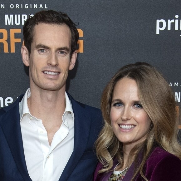 Andy Murray, Kim Murray à la projection du documentaire d'Amazon Prime Vidéo "Andy Murray Resurfacing" à Londres, le 25 novembre 2019.