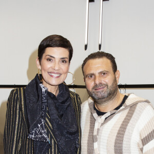 Exclusif - Cristina Cordula et Jean-Marc Fellous lors de l'inauguration de la boutique flagship "Kujten" (marque française spécialisée dans le cachemire), située avenue Victor Hugo à Paris, le 27 novembre 2019. © Jack Tribeca/Bestimage No Web - Belgique et Suisse Exclusive - Germany call for price - Celebrities during the inauguration of the flagship store "Kujten" (French brand specialized in cashmere), located avenue Victor Hugo in Paris, on November 27, 2019.27/11/2019 - Paris