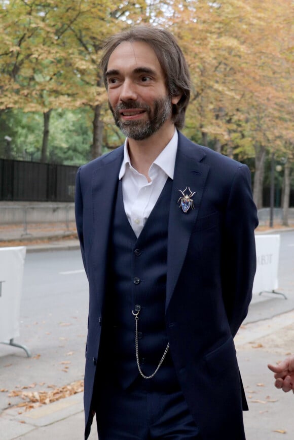 Cédric Villani - Arrivées et sorties des invités de l'émission "Vivement Dimanche" au studio Gabriel à Paris le 9 septembre 2019.
