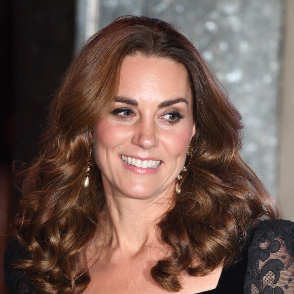 Kate Middleton, duchesse de Cambridge, à la soirée caritative "The Royal Variety Performance" à Londres, le 18 novembre 2019.