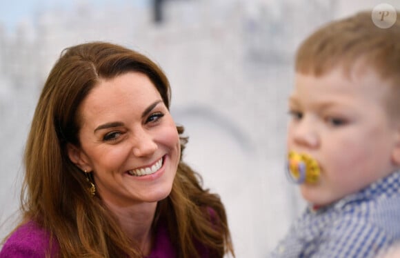 Kate Middleton, marraine des hôpitaux pour enfants d'Est-Anglie, visite le nouvel hôpital de l'organisme de bienfaisance " The Nook " le vendredi 15 novembre, à Norwich dans le Norfolk.