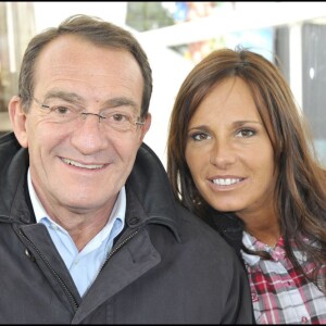Jean-Pierre Pernaut et Nathalie Marquay en avril 2010.