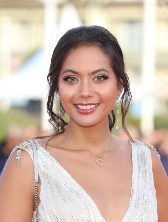 Vaimalama Chaves sur le tapis rouge avant la projection du documentaire 'Tout peut changer' pendant le 45ème festival du Cinéma Américain de Deauville le 10 Septembre 2019 à Deauville. © Denis Guignebourg / Bestimage