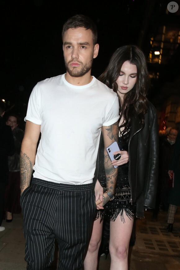 Liam Payne, Maya Henry - Les célébrités assistent à la première du spectacle "& Juliet" au théâtre "The Shaftesbury" à Londres, le 20 novembre 2019.