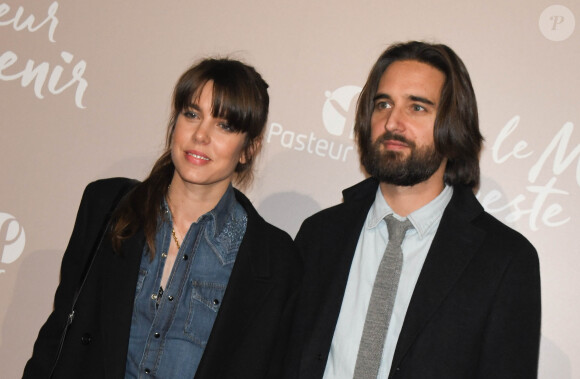 Charlotte Casiraghi et son mari Dimitri Rassam - Avant-première du film "Le Meilleur reste à venir" de M. Delaporte et A. de La Patellière au cinéma Le Grand Rex à Paris, le 2 décembre 2019. © Coadic Guirec/Bestimage