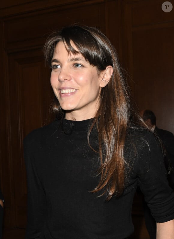 Charlotte Casiraghi préside la remise des prix du concours d'écriture Jeunesse et Francophonie Saint Exupéry à Paris le 22 novembre 2019. © Coadic Guirec / Bestimage