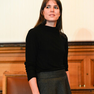 Charlotte Casiraghi préside la remise des prix du concours d'écriture Jeunesse et Francophonie Saint Exupéry à Paris le 22 novembre 2019. © Coadic Guirec / Bestimage