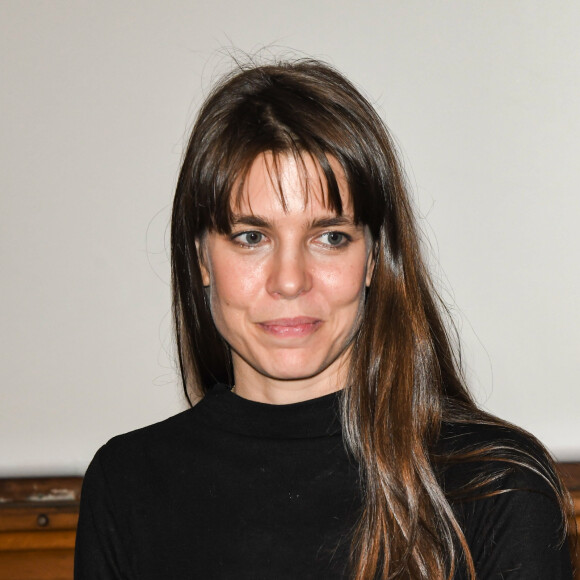 Charlotte Casiraghi préside la remise des prix du concours d'écriture Jeunesse et Francophonie Saint Exupéry à Paris le 22 novembre 2019. © Coadic Guirec / Bestimage