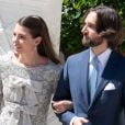 Charlotte Casiraghi et Dimitri Rassam se sont mariés au palais princier de Monaco, le 1er juin 2019.