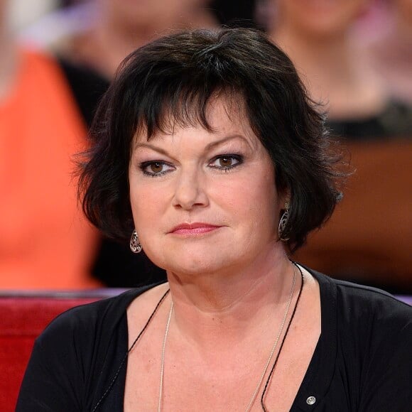 Maurane - Enregistrement de l'émission "Vivement Dimanche" à Paris le 25 Fevrier 2015.