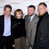 Hugh Grant, Trudie Styler, Guy Ritchie et Sting - Avant-première du film "The Gentlemen" à Londres le 3 décembre 2019.