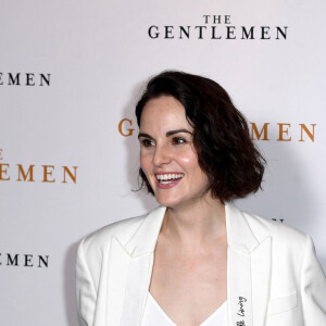 Michelle Dockery, Guy Ritchie et Hugh Grant - Avant-première du film "The Gentlemen" à Londres le 3 décembre 2019.