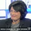 Sonia Dubois dans l'émission "Salut les Terriens !" (Canal+) du samedi 18 octobre 2014.