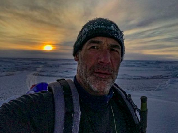 Mike Horn et Børge Ousland, durant leur expédition dans l'Arctique, sur Instagram.