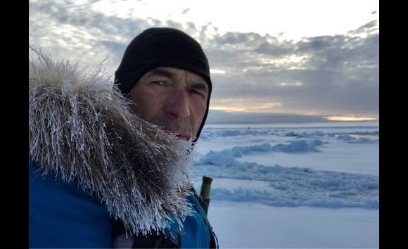 Mike Horn lors de son expédition en Arctique. Instagram le 27 septembre 2019.