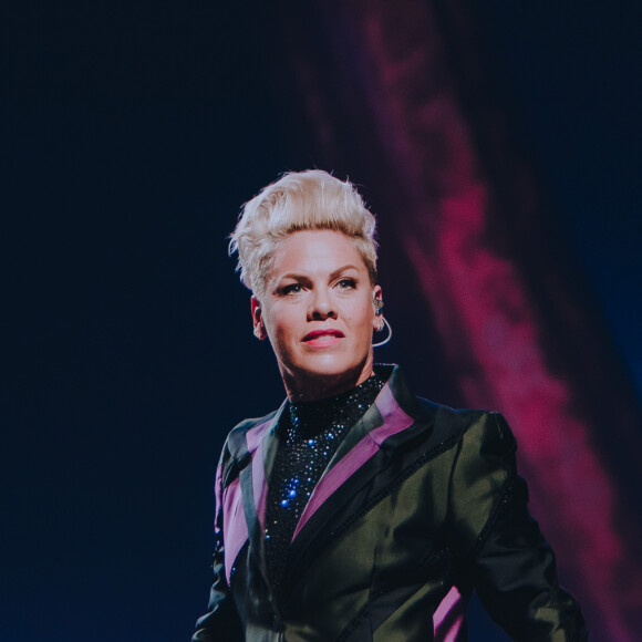 P!nk en concert à l'U Arena Paris La Défense le 3 juillet 2019. © Alexandre Fumeron/Bestimage
