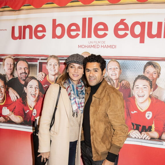 Semi-exclusif - Mélissa Theuriau et son mari Jamel Debbouze - Avant-première du film "Une belle équipe" à Paris le 3 décembre 2019. © Jack Tribeca/Bestimage