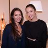 Exclusif - Dounia Coesens et Emmanuelle Boidron - Cocktail de Noël organisé par PrestaContact dans une suite de l'hôtel Marignan dans le 8ème arrondissement à Paris, le 3 décembre 2019. Lors de celui-ci, plusieurs créateurs ont pu présenter leur collection, de quoi donner d'originales idées pour les cadeaux de fin d'année! A cette occasion, différents produits ont été présentés et un concours a été organisé pour tenter de gagner de nombreux cadeaux. © Rachid Bellak/Bestimage