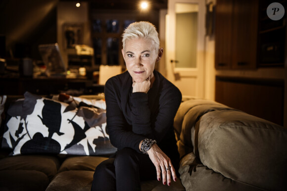 Archives - Exclusif - Marie Fredriksson pose dans un studio à Djursholm, le 25 novembre 2013.
