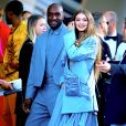 Gigi Hadid et Virgil Abloh arrivent au Brooklyn Museum pour les CFDA Fashion Awards 2019 à New York, le 3 juin 2019.