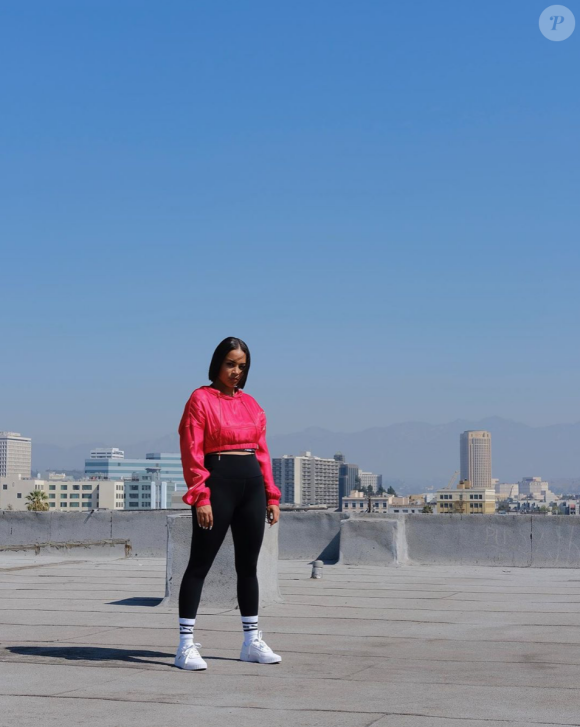 Lauren London s'associe à PUMA pour une nouvelle campagne baptisée "Forever Stronger". Décembre 2019.