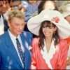 Archives - Mariage Johnny Hallyday et Adeline Blondieau à Ramatuelle, le 9 mai 1990.