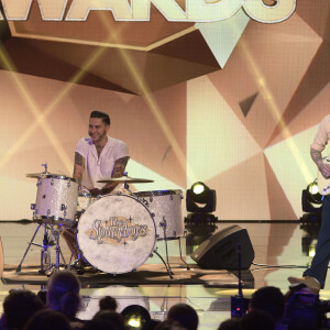 Exclusif - Les Spuny Boys (Rémi, Guillaume et Félicien) lors de la cérémonie de la 1ère édition des "Olympia Awards" (cérémonie récompensant des artistes de la musique et de l'humour, présentée par A. de Caunes) à l'Olympia. Paris, le 11 décembre 2019. © Gorassini-Tribeca/Bestimage