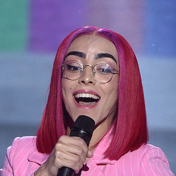 Exclusif - Bilal Hassani (concert de l'année) lors de la cérémonie de la 1ère édition des "Olympia Awards" (cérémonie récompensant des artistes de la musique et de l'humour, présentée par A. de Caunes) à l'Olympia. Paris, le 11 décembre 2019. © Gorassini-Tribeca/Bestimage