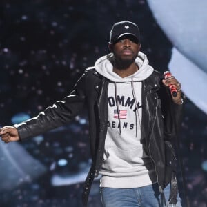 Exclusif - Dadju lors de la cérémonie de la 1ère édition des "Olympia Awards" (cérémonie récompensant des artistes de la musique et de l'humour, présentée par A. de Caunes) à l'Olympia. Paris, le 11 décembre 2019. © Gorassini-Tribeca/Bestimage