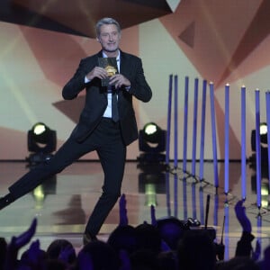 Exclusif - Antoine de Caunes lors de la cérémonie de la 1ère édition des "Olympia Awards" (cérémonie récompensant des artistes de la musique et de l'humour, présentée par A. de Caunes) à l'Olympia. Paris, le 11 décembre 2019. © Gorassini-Tribeca/Bestimage