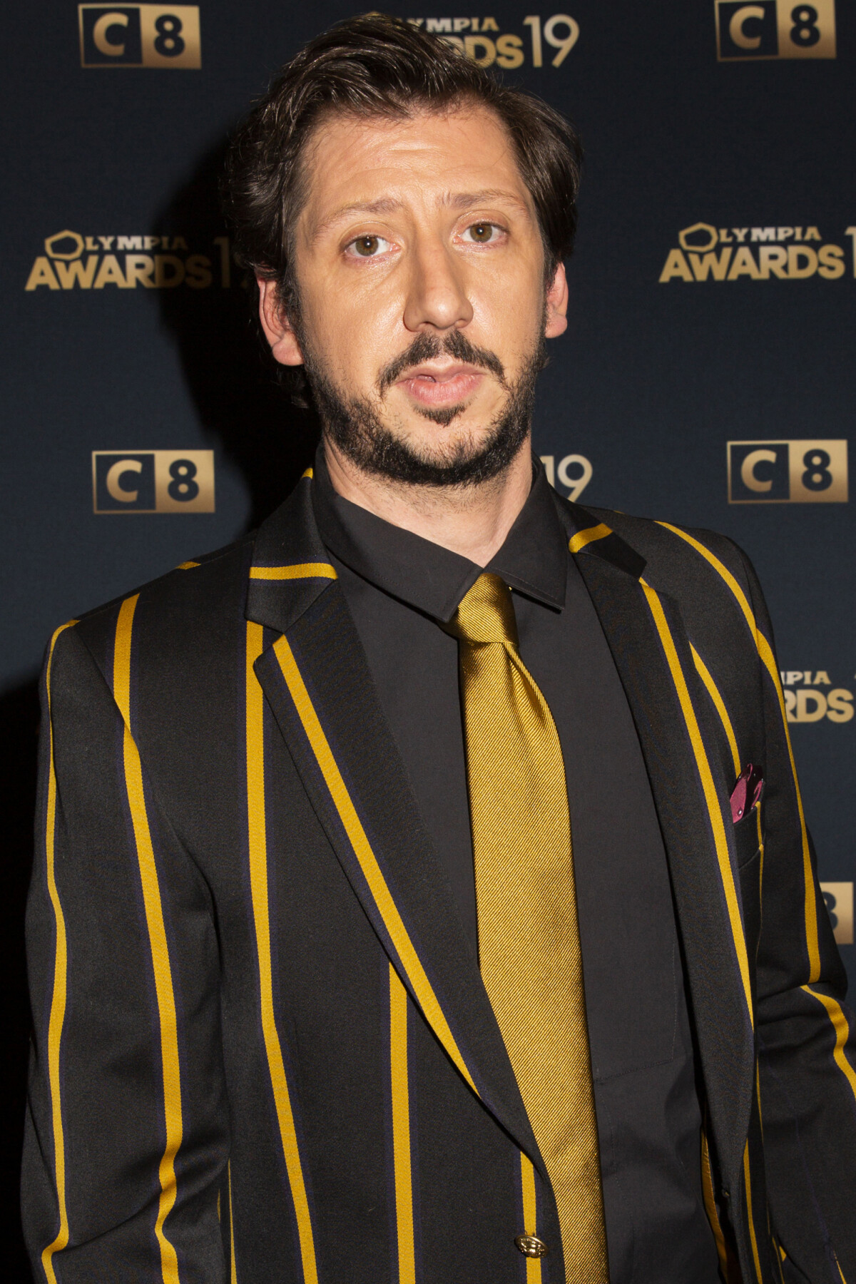 Photo Exclusif Monsieur Poulpe au photocall de la 1ère édition des "Olympia Awards