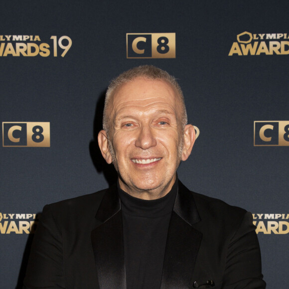 Exclusif - Jean-Paul Gaultier au photocall de la 1ère édition des "Olympia Awards", cérémonie récompensant des artistes de la musique et de l'humour, présentée par A. de Caunes à l'Olympia. Paris, le 11 décembre 2019. © Tribeca-Gorassini/Bestimage