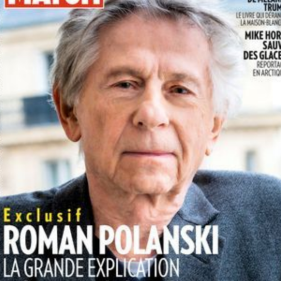 Roman Polanski en couverture de "Paris Match", numéro du 12 décembre 2019