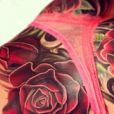 Le tatouage très étonnant de Cheryl Cole, qui couvre tout son postérieur. Capture Instagram..