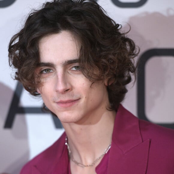 Timothée Chalamet à la première du film "Les filles du Docteur March" au cinéma Gaumont-Marignan à Paris, le 12 décembre 2019. © Giancarlo Gorassini/Bestimage